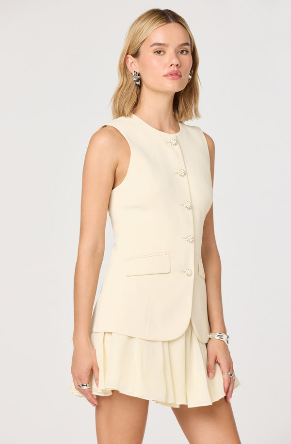 ASTR the Label Christen Dress in Cream