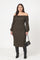 Sticky add to cart - Tilde Off Shoulder Midi Sweater Dress