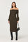 Sticky add to cart - Tilde Off Shoulder Midi Sweater Dress