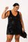 Sticky add to cart - Emani Sequin Mini Dress