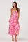 Sticky add to cart - Bayley Floral Pleated Maxi Dress