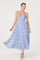 Sticky add to cart - Bayley Floral Pleated Maxi Dress