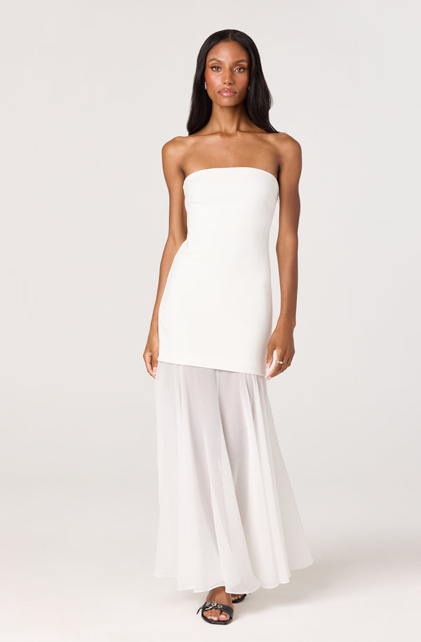 Astr The Label Lizet Dress - White Astr The Label Lizet Dress - White
