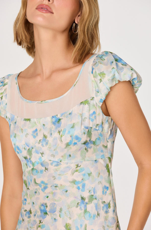 Erma Floral Empire Waist Midi Dress - ASTR the Label Erma Floral Empire Waist Midi Dress - ASTR the Label