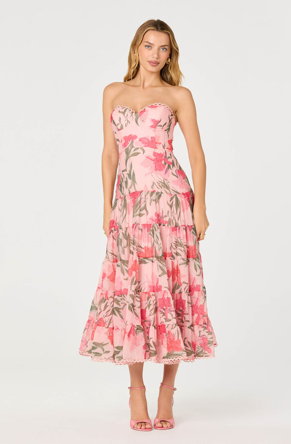 ASTR the Label Lianna Dress in Pink - Size XL ASTR the Label Lianna Dress in Pink - Size XL