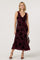 Sticky add to cart - Floris Burnout Floral Maxi Dress