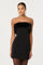 Sticky add to cart - Amya Strapless Faux Fur Dress