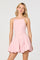 Sticky add to cart - Tionna Bow-Detail Apron Neck Bubble Mini Dress