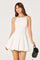 Sticky add to cart - Tionna Bow-Detail Apron Neck Bubble Mini Dress