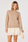 Sticky add to cart - Kalyn Sweater Mixed Media Mini Dress