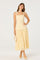 Sticky add to cart - Caitlin Mixed Media Tweed Midi Dress