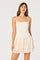 Sticky add to cart - Kiarra Bow Strap Corset Lace-Up Mini Dress