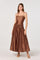 Sticky add to cart - Ovina Smocked Drop-Waist Maxi Dress