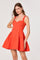 Sticky add to cart - Maliyah Pleated Drop-Waist Mini Dress
