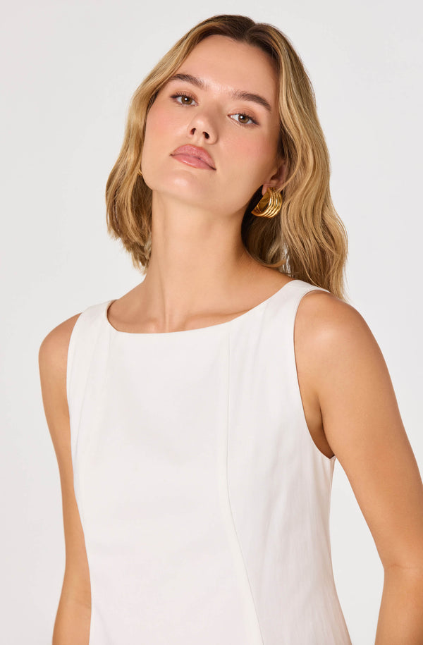 Shyla Bow-Back A-Line Mini Dress