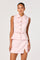 Sticky add to cart - Jamia Peplum Button-Front Mini Dress