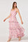 Sticky add to cart - Ayanna Floral Pleated Tiered Maxi Dress