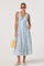 Sticky add to cart - Emmery Floral Wrap Midi Dress