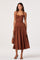 Sticky add to cart - Katinka Belted Halter Midi Dress