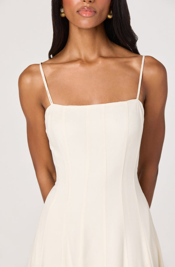Trisha Square Neck Midi Dress - ASTR the Label Trisha Square Neck Midi Dress - ASTR the Label
