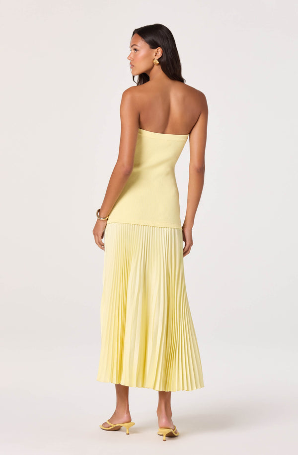 Selune Mixed Media Maxi Dress - ASTR the Label