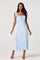 Sticky add to cart - Makiya Lace Strap Empire Waist Midi Dress