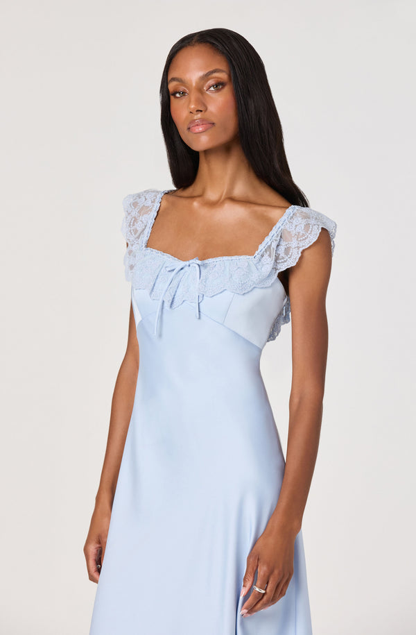 ASTR the Label Women's Makiya Dress - Blue - Size XS ASTR the Label Women's Makiya Dress - Blue - Size XS