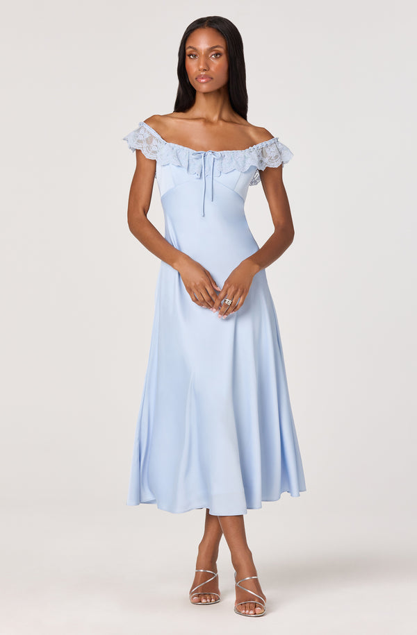 ASTR the Label Women's Makiya Dress - Blue - Size XS ASTR the Label Women's Makiya Dress - Blue - Size XS