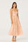 Sticky add to cart - Halcyon Floral 3D Flower Appliqué Midi Dress