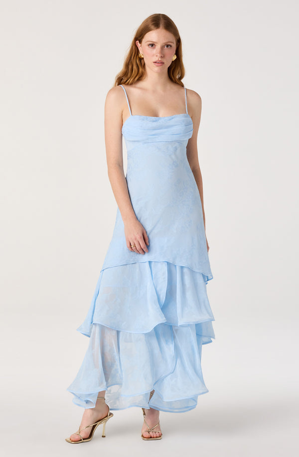 Allison Tiered Ruffle Maxi Dress Allison Tiered Ruffle Maxi Dress