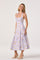 Sticky add to cart - Jesenia Halter Floral Midi Dress