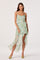 Sticky add to cart - Candace Cowl Neck High-Low Chiffon Dress