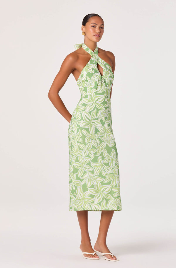 Anita Halter Keyhole Midi Dress Anita Halter Keyhole Midi Dress