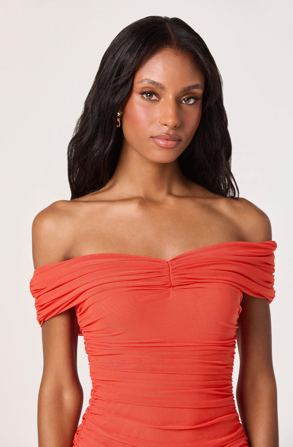 Andreana Off-Shoulder Knit Maxi Dress Andreana Off-Shoulder Knit Maxi Dress