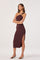 Sticky add to cart - Ania One-Shoulder Midi Dress