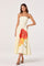 Sticky add to cart - Ximena Floral Strapless Maxi Dress
