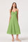 Sticky add to cart - Christie Sweetheart Linen Midi Dress