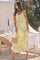 Sticky add to cart - Hana Ruffle Trim Chiffon Maxi Dress