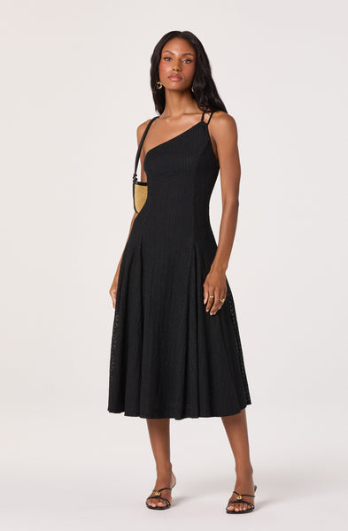 Nola One-Shoulder Knit Midi Dress - ASTR the Label