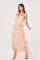 Sticky add to cart - Coline Ruffle Chiffon Maxi Dress