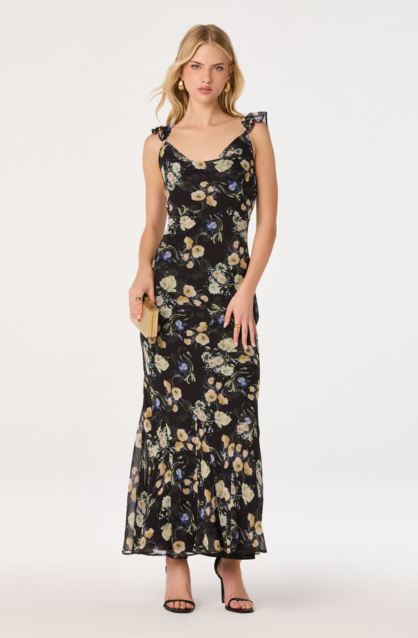 Denisse Floral Maxi Dress