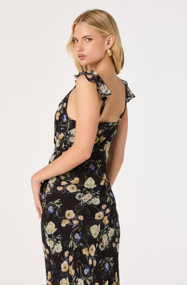 Denisse Floral Maxi Dress