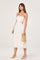 Sticky add to cart - Shavonda Cutwork Open-Back Midi Dress