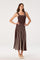 Sticky add to cart - Marlen Striped Knit Maxi Dress