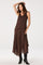 Sticky add to cart - Halo Plaid Crinkle Maxi Dress