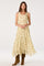 Sticky add to cart - Halo Floral Drop-Waist Maxi Dress
