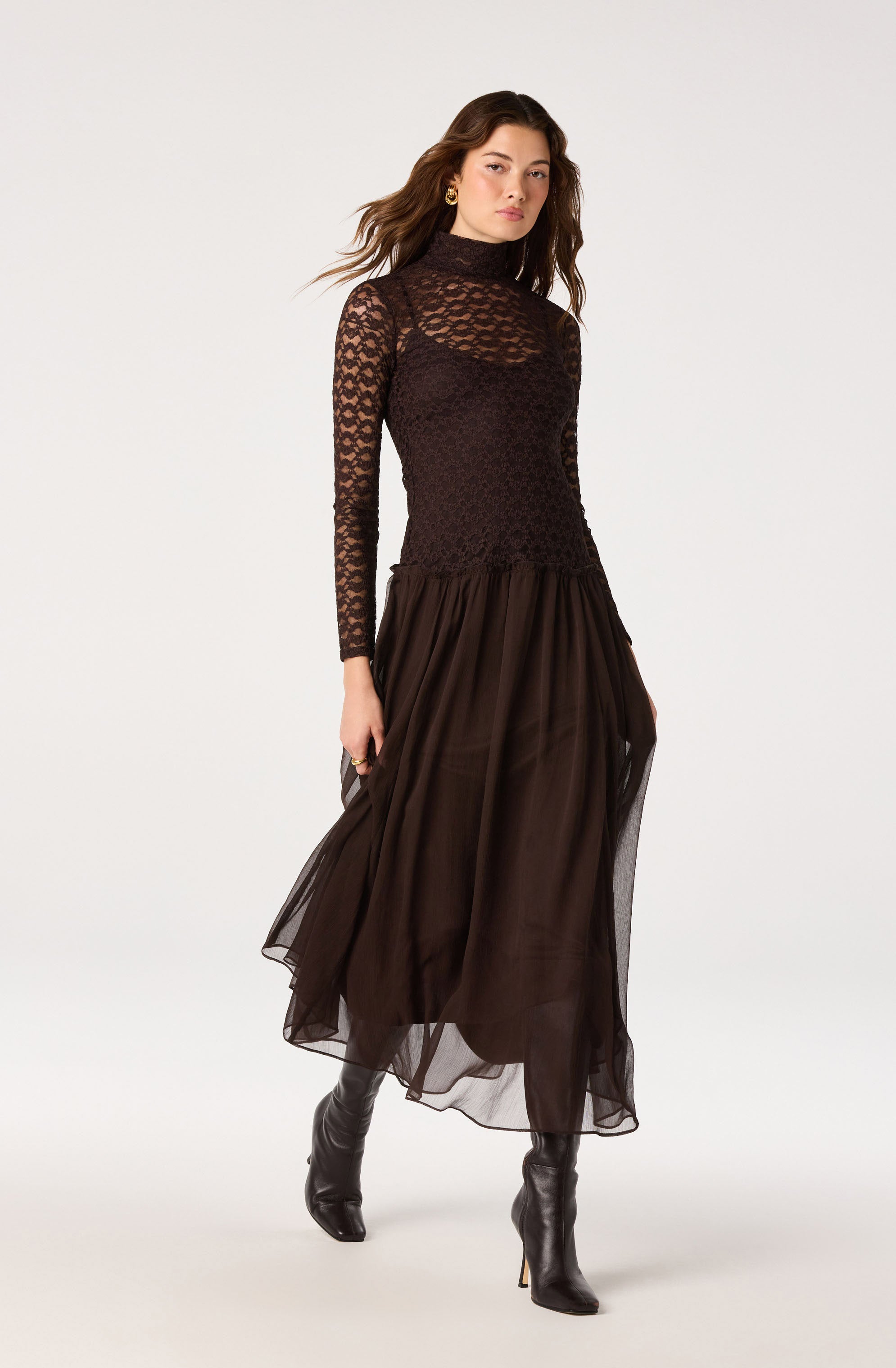 Camila Lace Bodice Maxi Dress thumbnail 4
