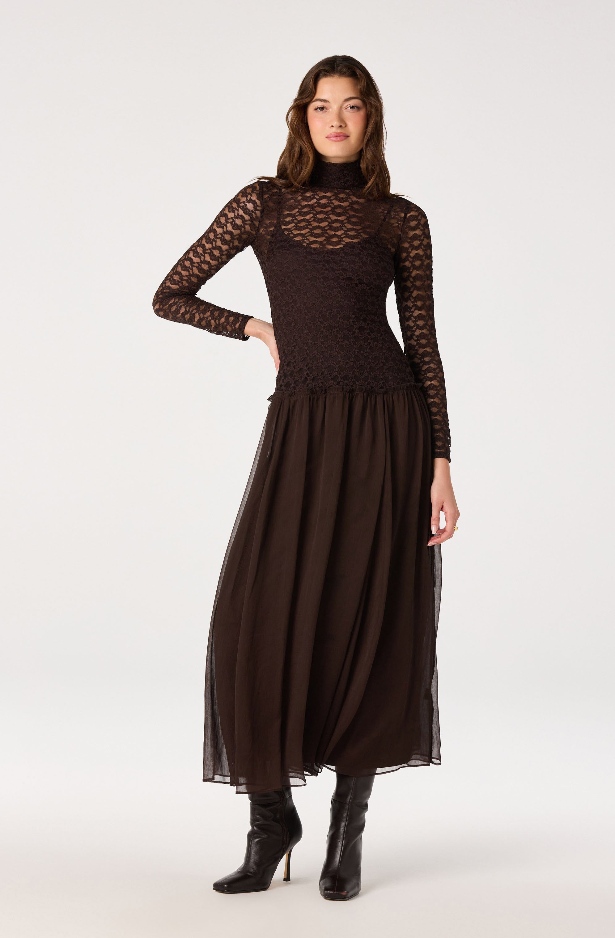 Camila Lace Bodice Maxi Dress thumbnail 5