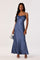 Sticky add to cart - Jade Bow-Detail Satin Maxi Dress