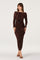 Sticky add to cart - Syriah Burnout Floral Mesh Dress